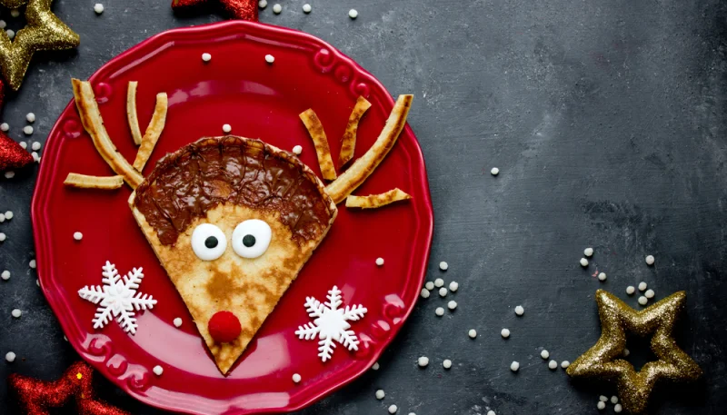 Crêpes rennes du père Noël