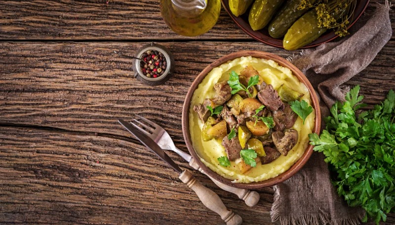 Filet mignon d'agneau et purée de céleri