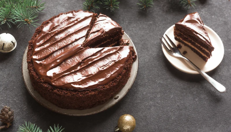 Fondant de Noël au chocolat