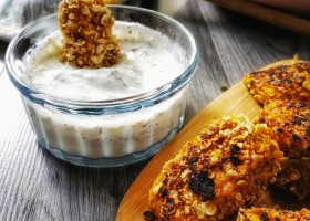 Nuggets de saumon aux flocons d'avoine