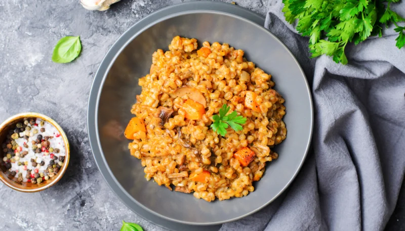Risotto rapide à la bolognaise