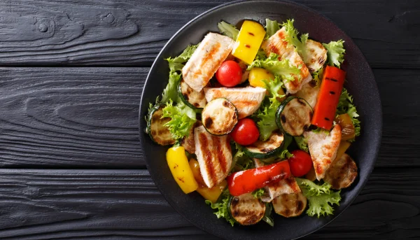 Salade composée cubaine