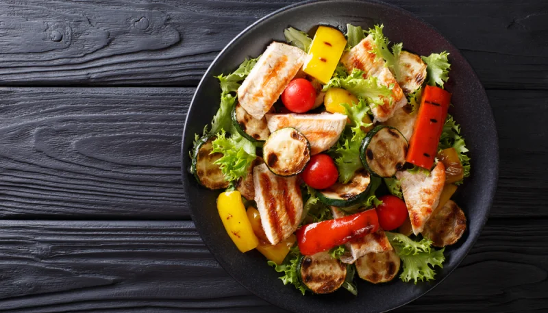 Salade composée cubaine