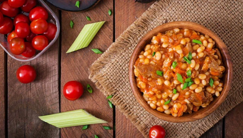 Souris d’agneau aux haricots blancs