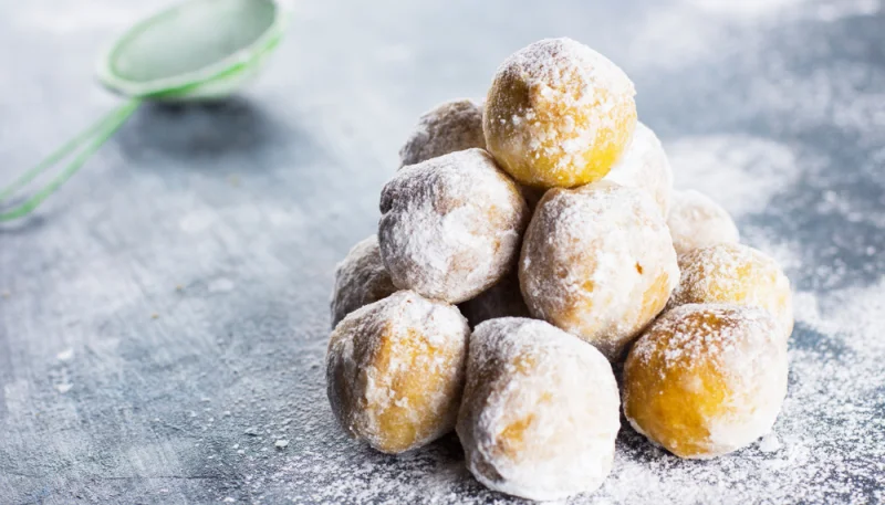Beignets de carnaval au chocolat