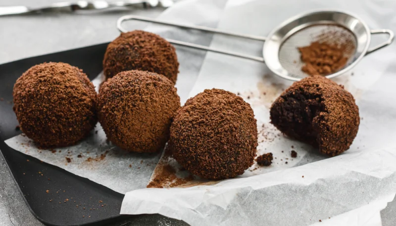 Boulettes croquantes au chocolat