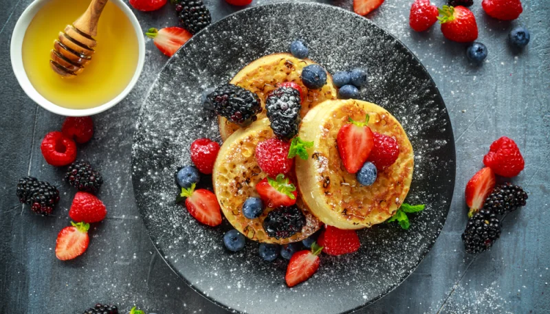 Crumpets, les crêpes anglaises