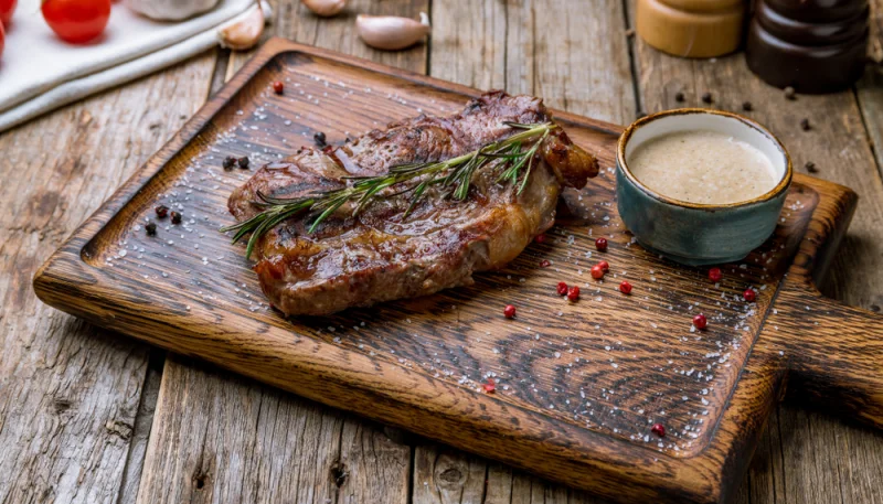 Faux-filet au roquefort