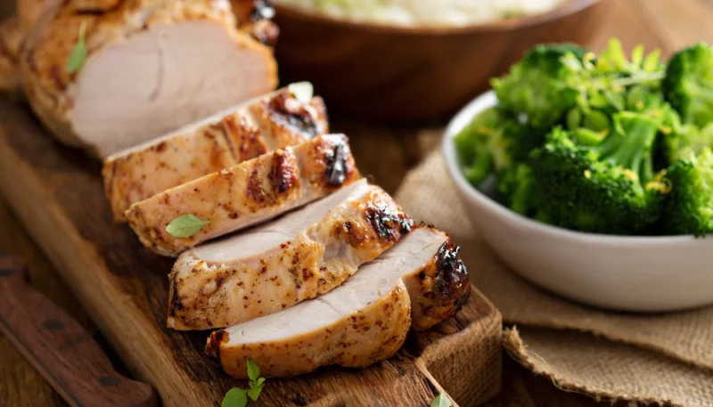 Filet de dinde laqué