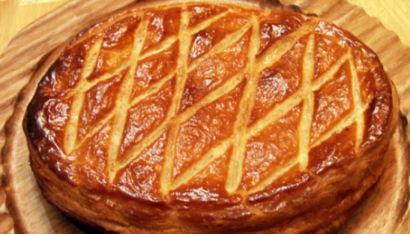 Galette des rois traditionnelle à la frangipane