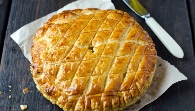 Galette des rois à l'ananas