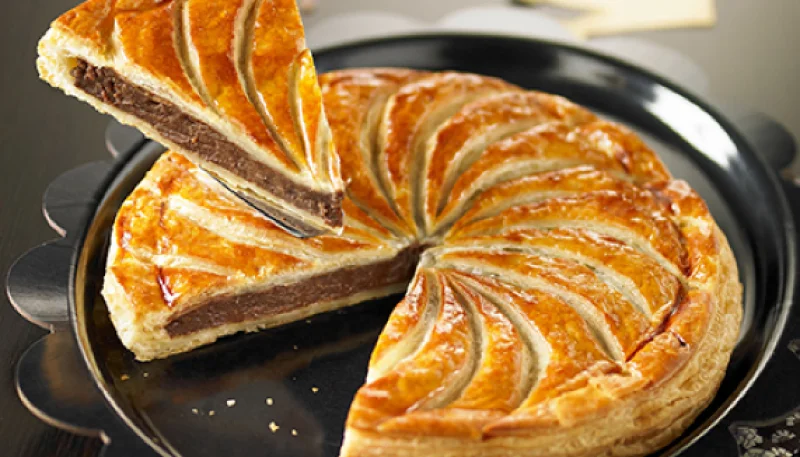 Galette des rois au chocolat noir