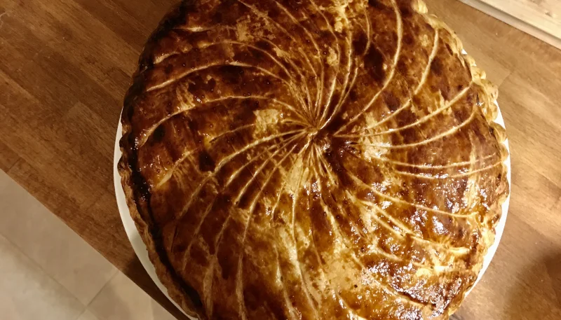 Galette des rois à la coco