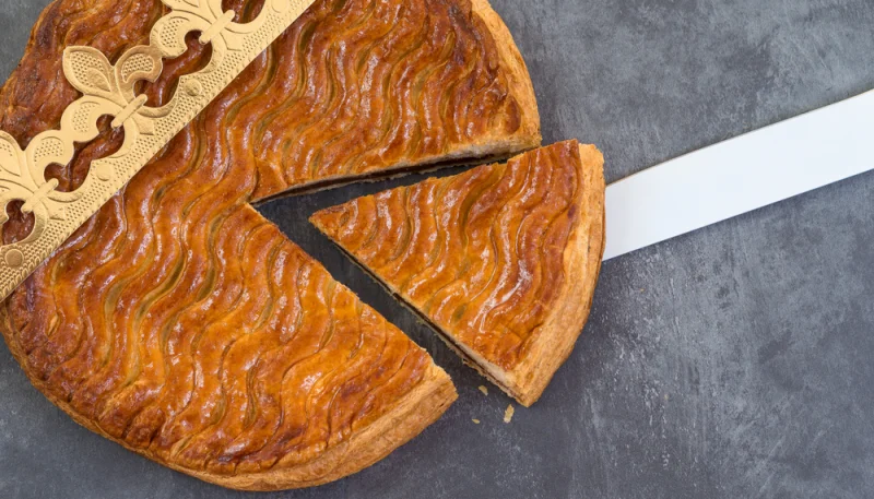 Galette des rois à la crème de marrons