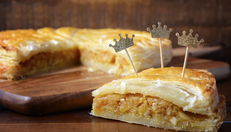 Galette des rois pomme praliné