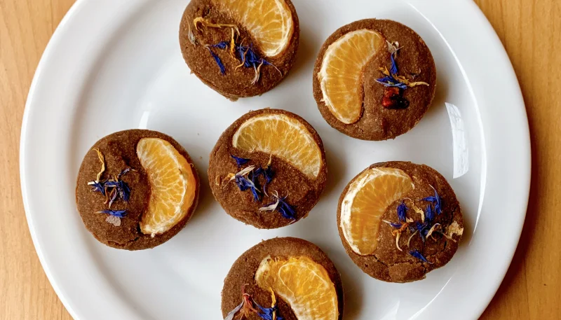 Petits fondants choco-clémentine