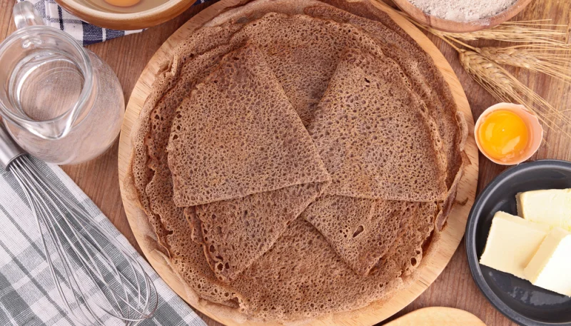 Inratables crêpes salées au sarrasin