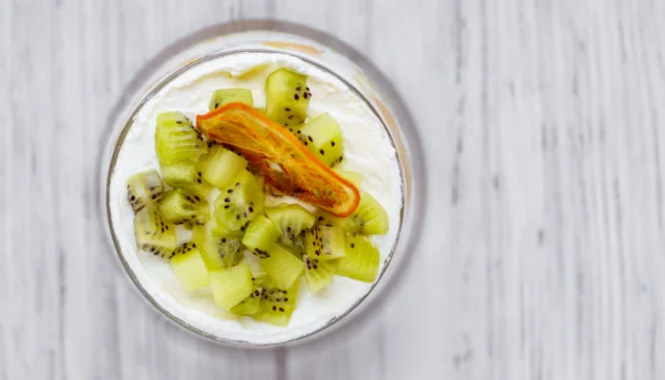 Cheesecake au cœur fondant de kiwi