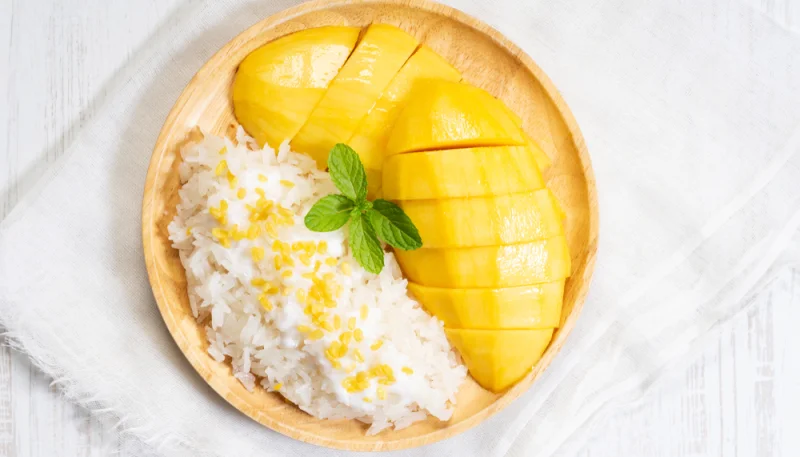 Mango sticky rice