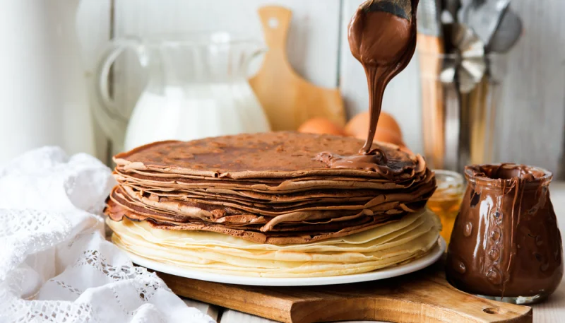 Mille-crêpes au Nutella®