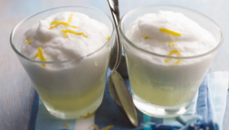 Mousse glacée au citron