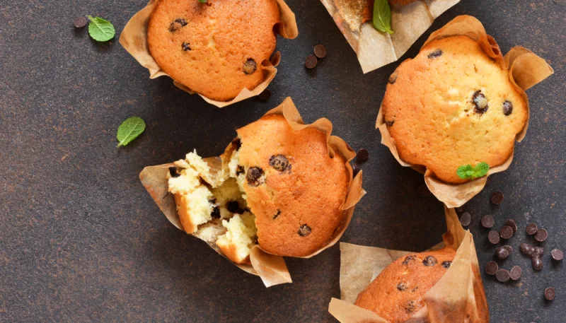 Muffins chocolat jus d'orange