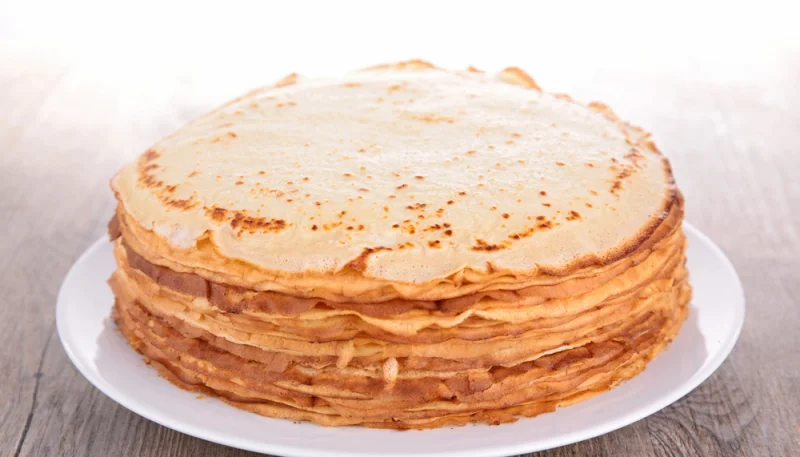 Pâte à crêpes sans lait