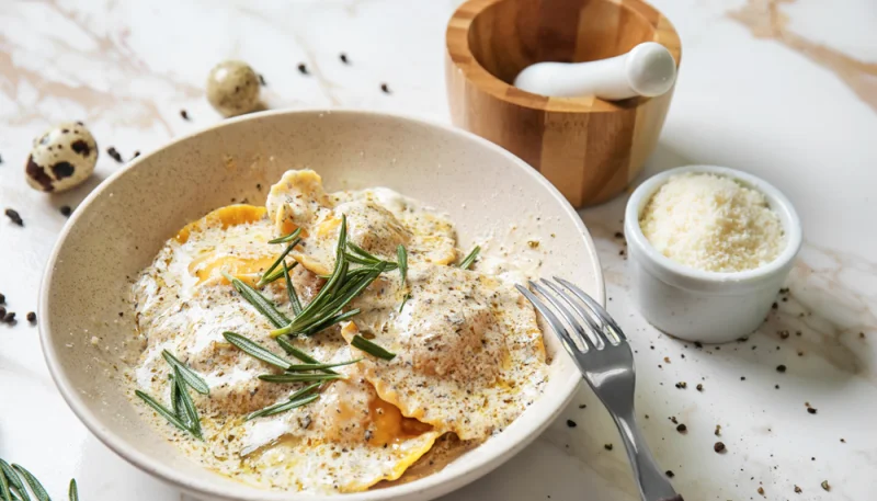 Ravioli aux 2 fromages