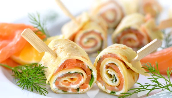 Entrées au saumon pour un début de repas raffiné