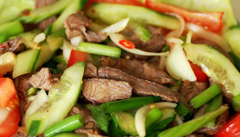Salade de bœuf façon thaïlandaise