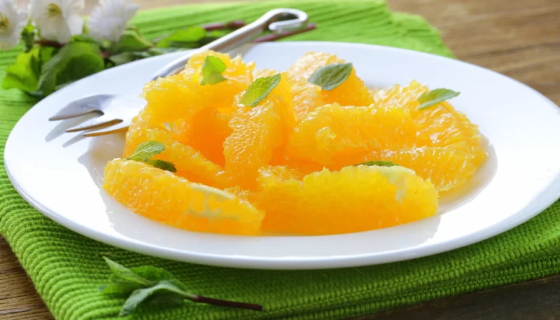 Salade orange ananas à la cannelle