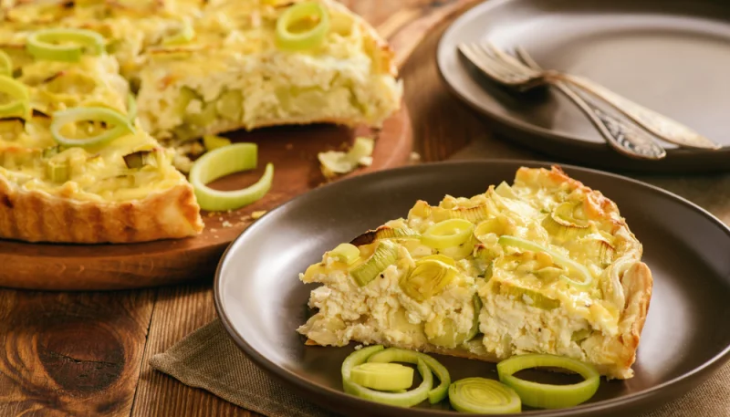 Tarte au poireau