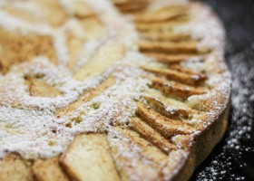 Tarte gourmande aux pommes et à la cannelle