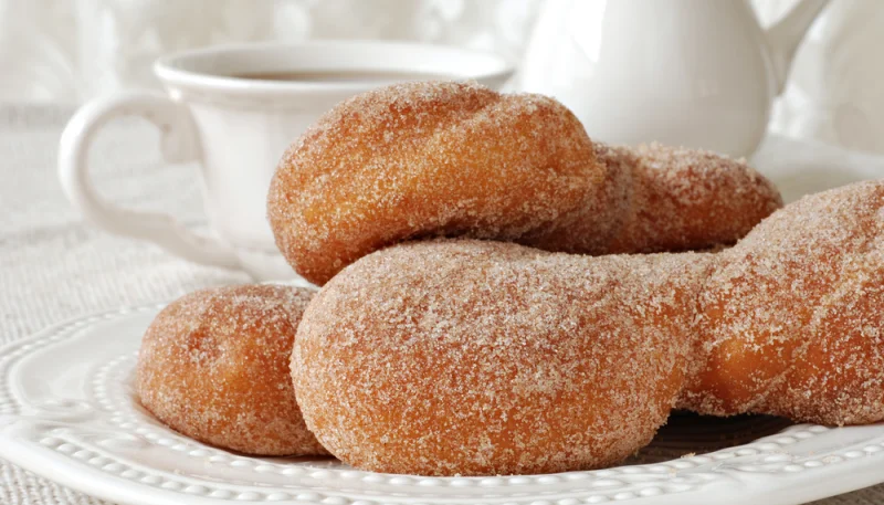 Beignets de Carnaval au potiron et à la cannelle