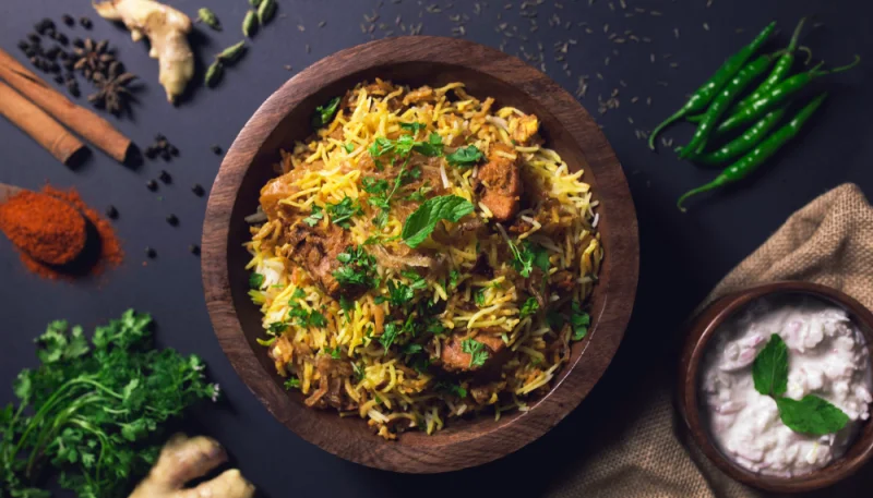Biryani au poulet