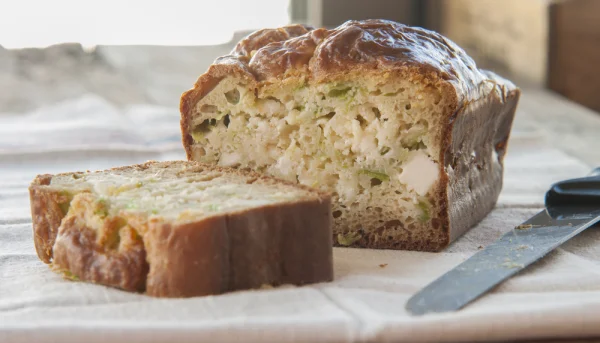 Cake végétarien aux poireaux