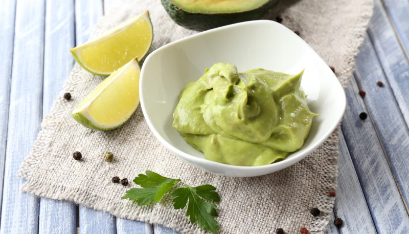 Crème d’avocat au citron vert