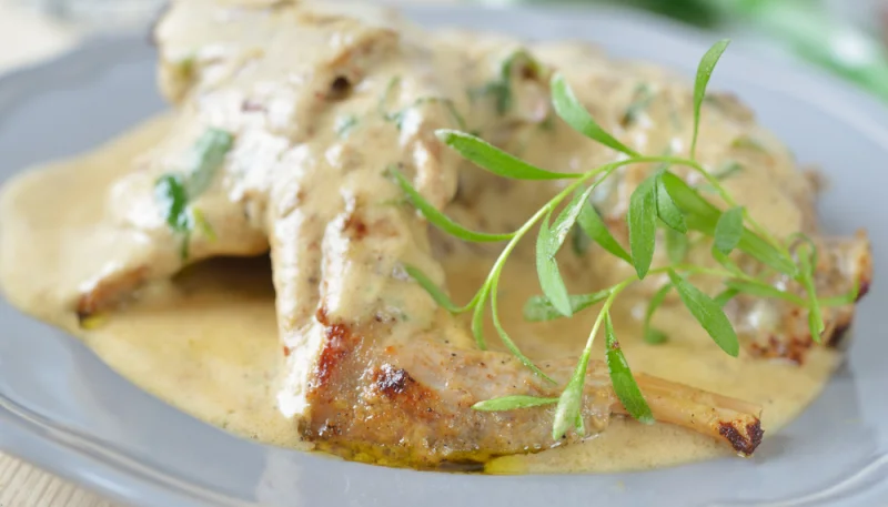 Lapin sauce moutarde