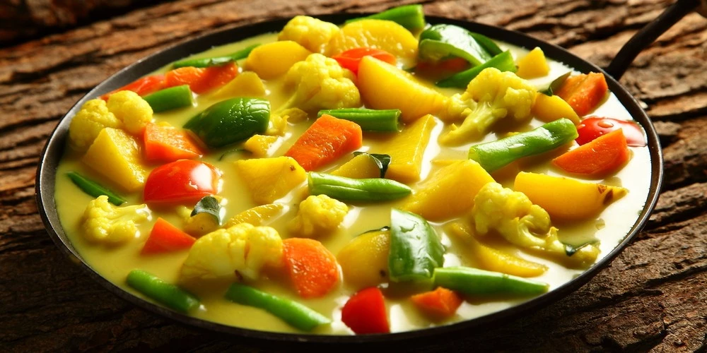 Recette Légumes au lait de coco facile | Mes recettes faciles