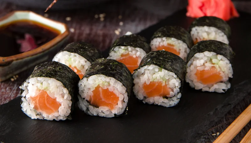 Makis au saumon