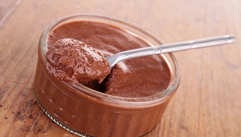 Mousse au chocolat sans œufs spécial grossesse