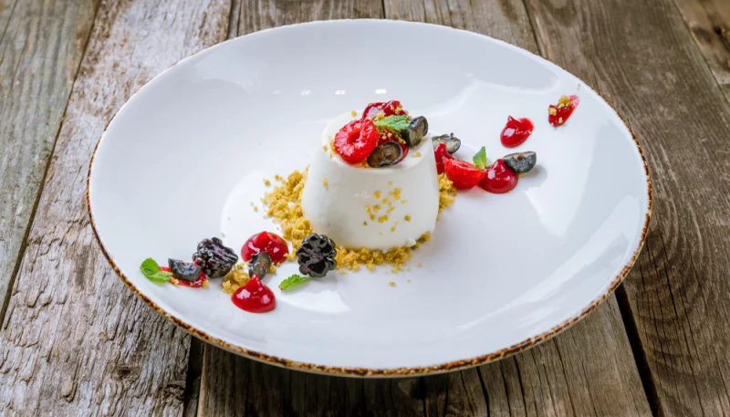 Panna cotta petits beurre