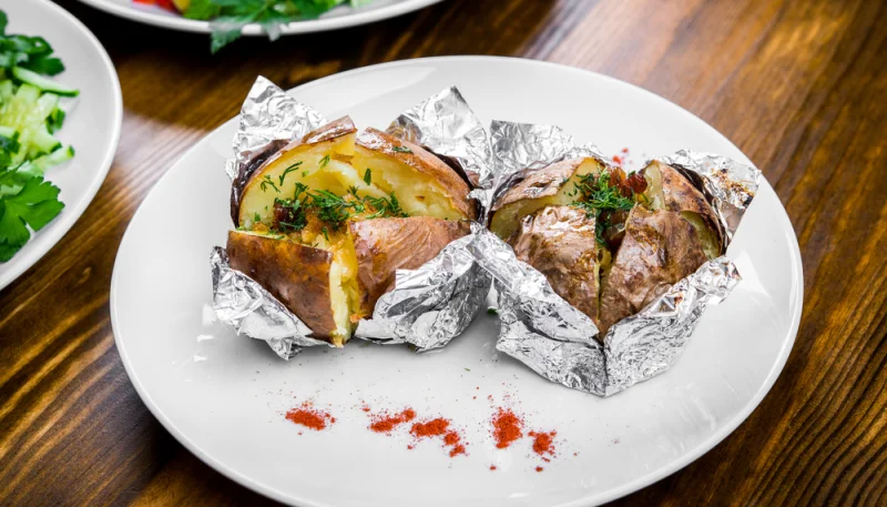 Pommes de terre gratinées au laurier