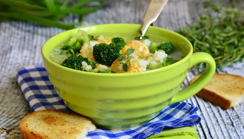 Potage aux choux spécial grossesse