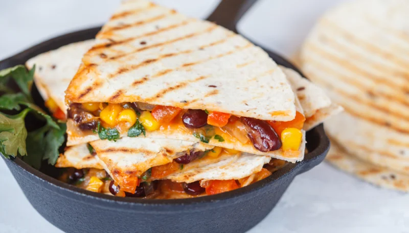 Quesadillas végétariennes