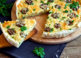 Quiche végétarienne spécial grossesse