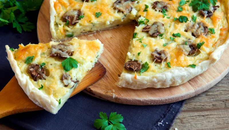 Quiche végétarienne spécial grossesse