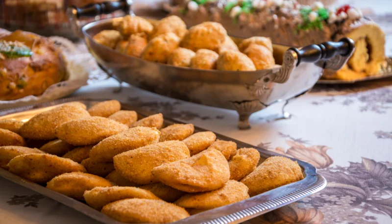 Rissoles à la confiture pour le Carnaval