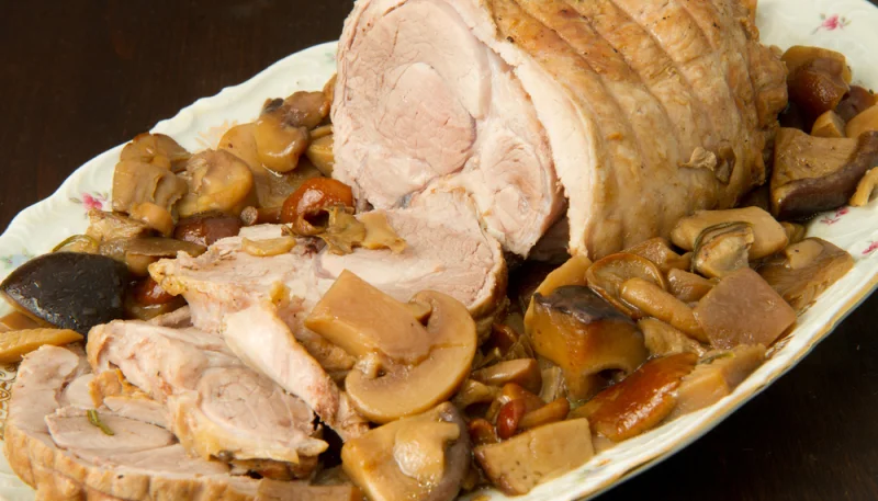 Rôti de veau au four spécial grossesse