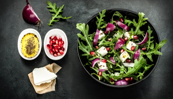 Salade multicolore